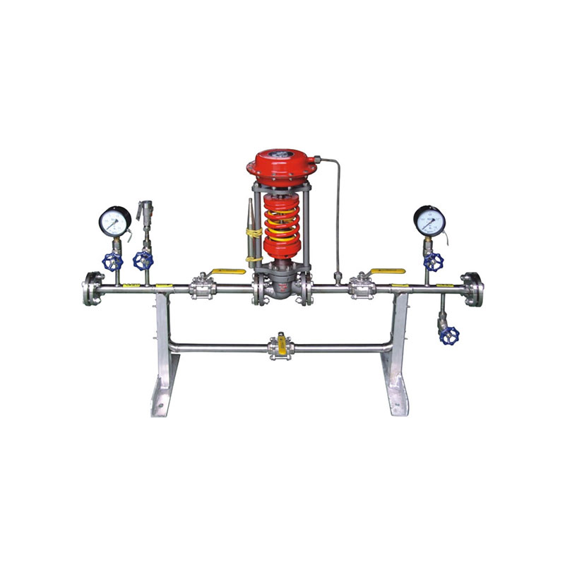 Dispositivo regulador de pressão de gases industriais